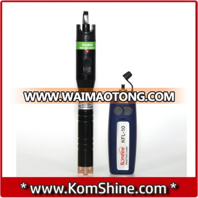 Fiber Optic Visual Fault Locator KomShine KFL-10 Fiber Break Checker/VFL,10mw/20mw Visual Laser Source with 1.25mm LC Adapter